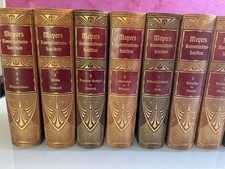Meyers Großes Konversations-Lexikon 6. Aufl., 1903-1908, 20 Bände, Jugendstil