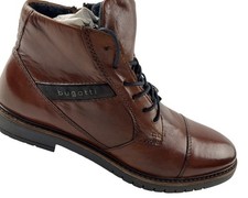 Bugatti Herren  Stiefel 331-8373A-4100 Braun Leder Gr.44