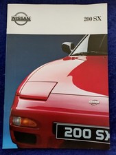 Nissan 200 SX Prospekt 04.1991