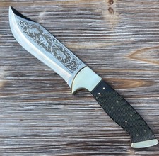 Gamsjaga Messer geätzt 3