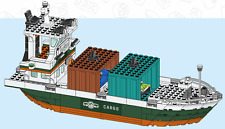 Lego Containerschiff Schiff Boot aus City Set 60422 Hafen mit Frachtschiff, NEU