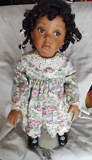 Die Künstlerpuppe „Flossie“, von Donna RuBert, aus 1995, Papiere