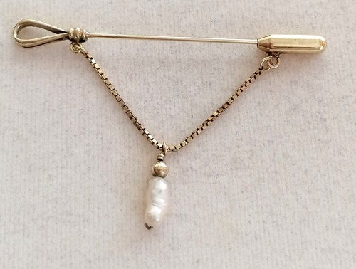 Gold krawattenhalter - gold,