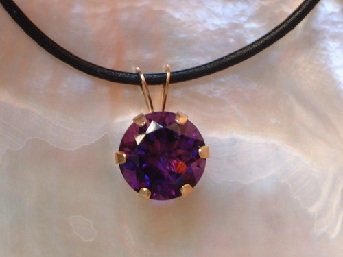 Exclusiver amethyst anhänger - exclusiver,
