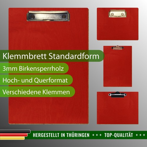 Bütic holz klemmbrett - holz,