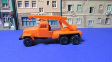 Alter H0 DDR Kranwagen Orange