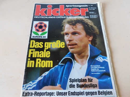 Kicker sportmagazin 1980 - sportmagazin, 23.06.1980