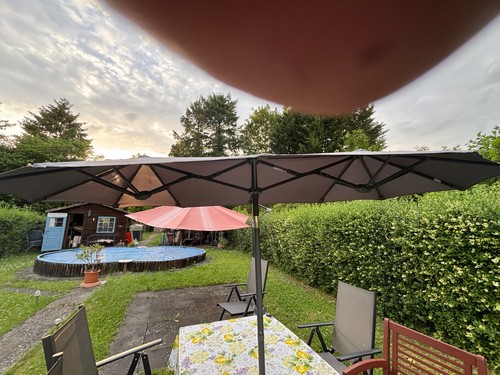Sonnenschirm mit kurbel - mit,