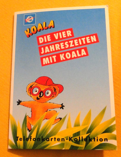 Koala telefonkarten kollektion - telefonkarten,