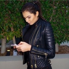 Echt Lederjacke Damen 100%