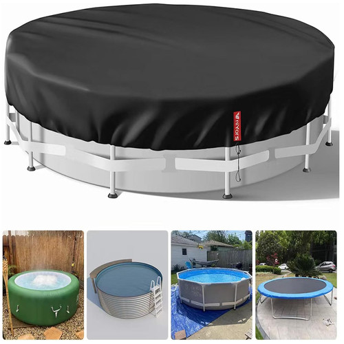 Poolabdeckung rund 366 - poolabdeckung,