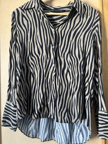 Zara bluse hemd animalprint - bluse,