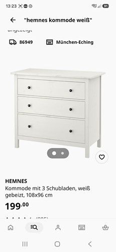 Ikea hemnes kommode - kommode, 3