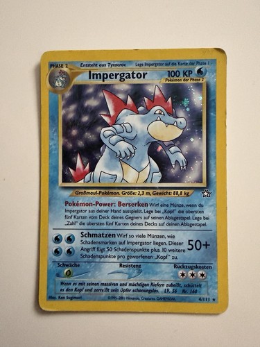 Impergator holo pokemon karte - impergator,