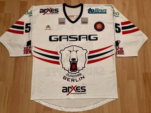 Game worn eisbären juniors - game,