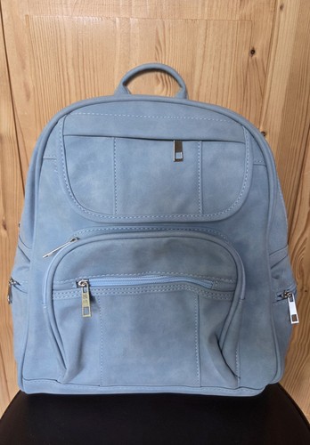 Damen city rucksack taubenblau - damen, city-rucksack