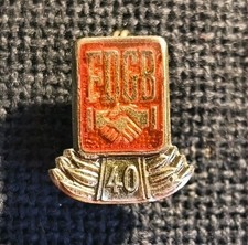 Abzeichen DDR: Ehrennadel FDGB