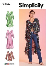 Schnittmuster Sommermantel mit