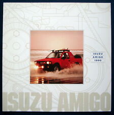 Prospekt brochure 1990 Isuzu Amigo (USA)