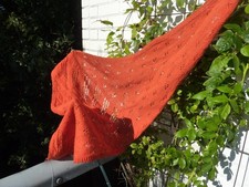 Dreiecks - Tuch, Schal, Handarbeit, Wolle,Unikat,neu