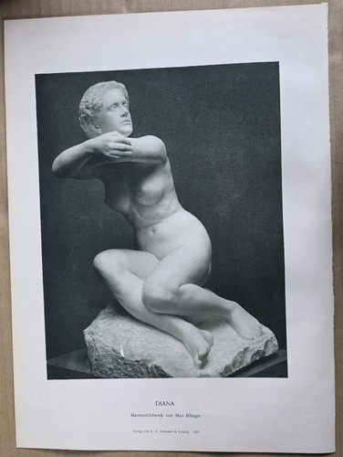 Max klinger diana bildtafel - -, diana.