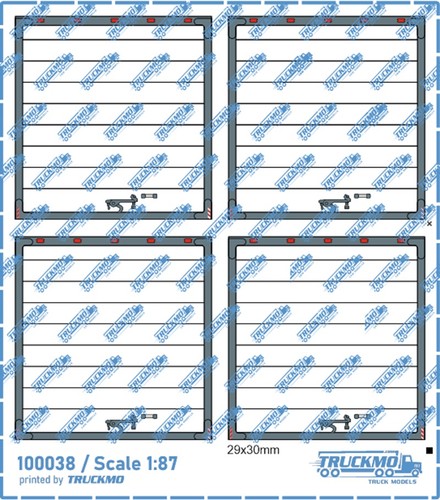 Truckmo decals trailer - decals, /