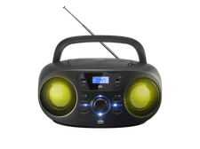 OK. ORC 333-B Tragbarer Stereo CD/MP3/USB Radiorecorder, Schwarz