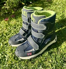 Trollkids Winterstiefel Gr. 35 Schuhe Stiefel Junge Snowboots Schneestiefel Blau