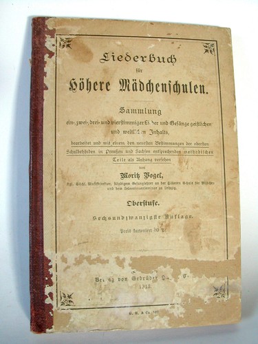 Liederbuch höhere