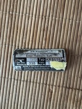 Simson KR15/1S Typenschild DDR moped Oldtimer Roller Original Selten