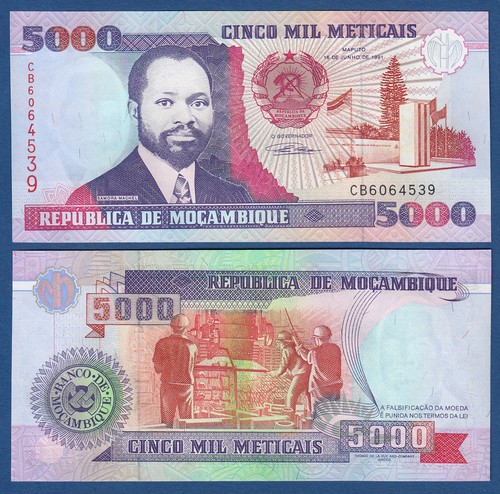 Mosambik mozambique 5000 - mosambik,