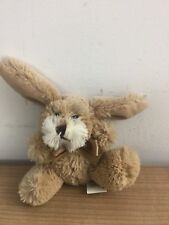 braunes Häschen Stofftier Plüschtier Kuscheltier - 11 cm , weiches Fell ACCENTRA