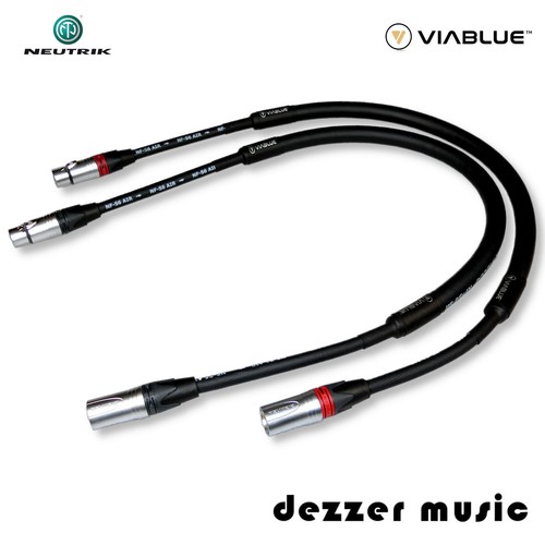 Viablue xlr kabel - 2x, 0,5m