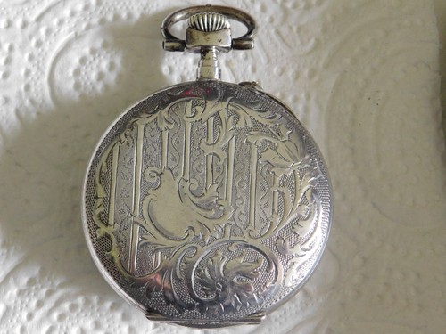Silberne taschenuhr regulator - silberne,