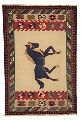 Teppich kelim handgewebt - teppich,