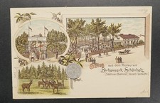 Litho postcard view berlin - postcard,