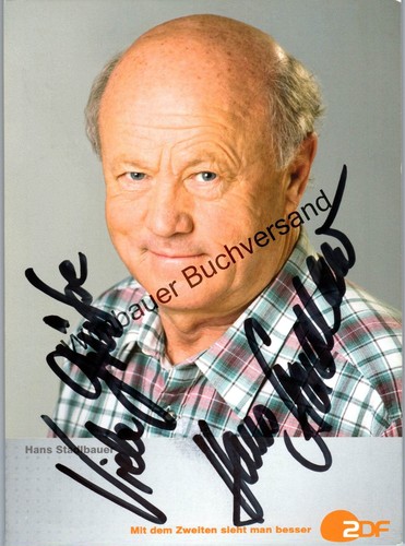 Original autogramm hans - original,