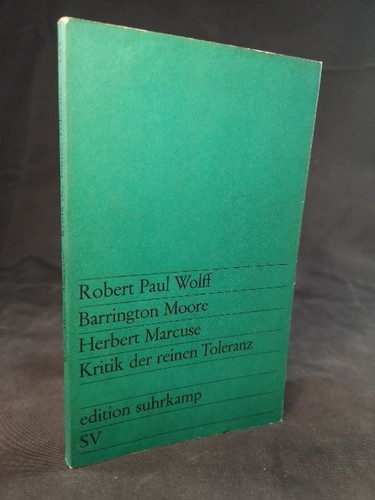 Kritik der reinen - , toleranz