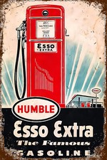 Blechschild ESSO 30 x 20 cm