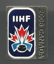Eishockey Pin WM 2008 HALIFAX +QUEBEC CITC CANADA      505