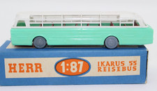 dm1540, RAR Alter HERR ex. DDR Ikarus 55 BUS Reisebus graue Räder hell mintgrün