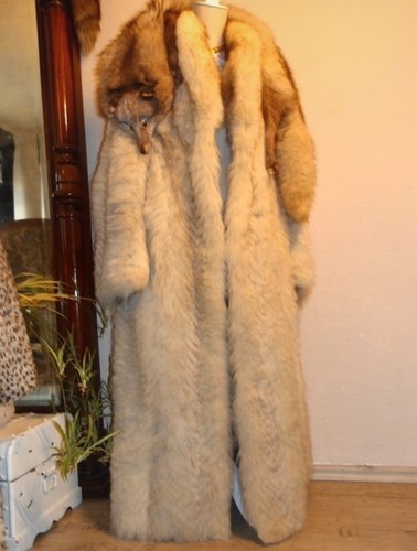 100 echtpelz blaufuchs - 100%, pelz