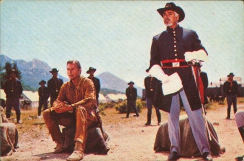 Sammelbild karl may - sammelbild, filmszene