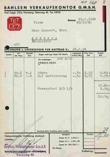 Bahlsens Keks Fabrik 1954 Hannover Verkauf Nürnberg LEIBNIZ Barsinghausen Varel