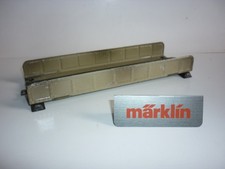 MÄRKLIN 465, H0-Vollträgerbrücke aus Metall, Länge 18cm, Mittelleiter durchgehen