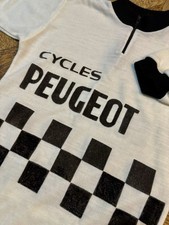 Seltenes Vintage Radtrikot NOS "Cycles Peugeot" für Eroica Gr. S/XS