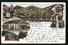 Lithographie Ottenhöfen /Bad