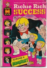 HARVEY Bronze Age : Richie Rich Success #43 (Warren Kremer??) Ernie Colon??