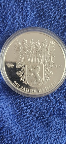 Silber gedenkmedaille 750 - silber,