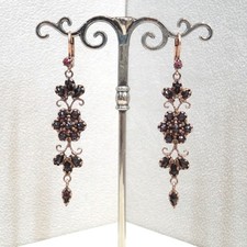 Granatschmuck Granat Ohrringe